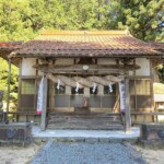 和知町 八幡神社 拝殿1