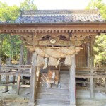 向江田町 八幡神社 拝殿1