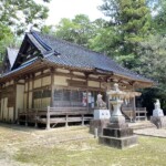 高杉町 知波夜比古神社 拝殿2