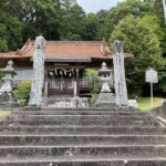 三和町 御霊神社 標柱